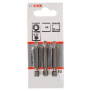 Schrauberbit Extra-Hart, R3, 49 mm, 3er-Pack