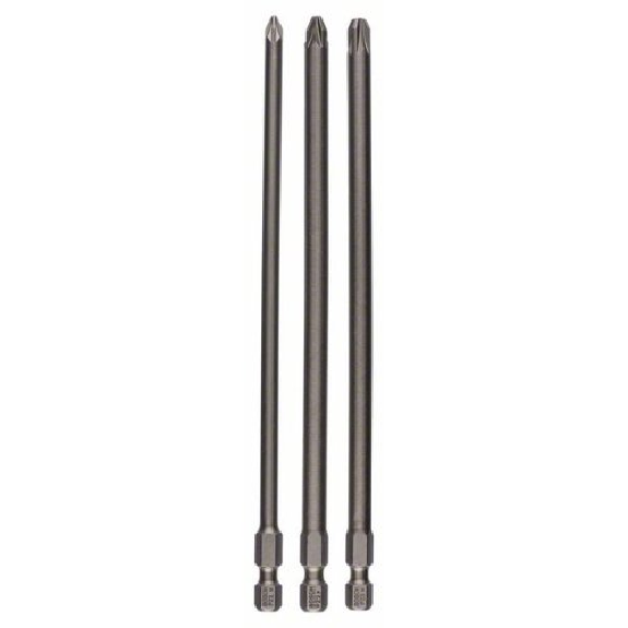 Jeu d'embouts de tournevis extra durs, 3 pièces, PZ1, PZ2, PZ3, 152 mm-Leggi tutto