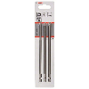 Schrauberbit-Set Extra-Hart, 3-teilig, PZ1, PZ2, PZ3, 152 mm Schrauberbit-Set Extra-Hart, 3-teilig, PZ1, PZ2, PZ3, 152 mm