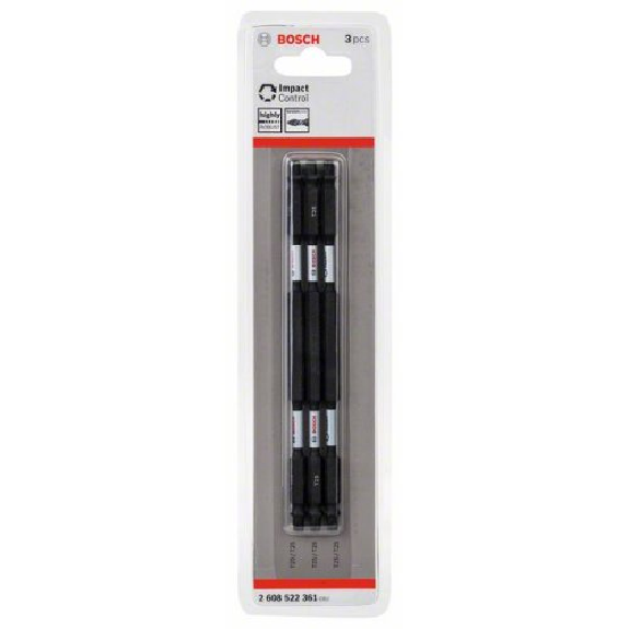 Doppelklingen Schrauberbit-Set Impact Control, 3-teilig, T25, 150 mm-Beschreibung lesen