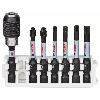 Schrauberbit-Set Impact Control, 7-teilig, PH2/PZ2/T20-T30, 50 mm