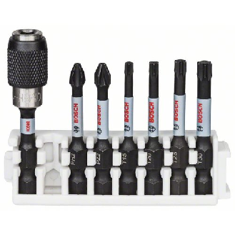 Schrauberbit-Set Impact Control, 7-teilig, PH2/PZ2/T20-T30, 50 mm-Beschreibung lesen