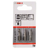 Schrauberbit-Set Extra-Hart (S), 3-teilig, 25 mm, S0,6x4,5, S0,8x5,5, S1,2x8,0 Schrauberbit-Set Extra-Hart (S), 3-teilig, 25 mm, S0,6x4,5, S0,8x5,5, S1,2x8,0