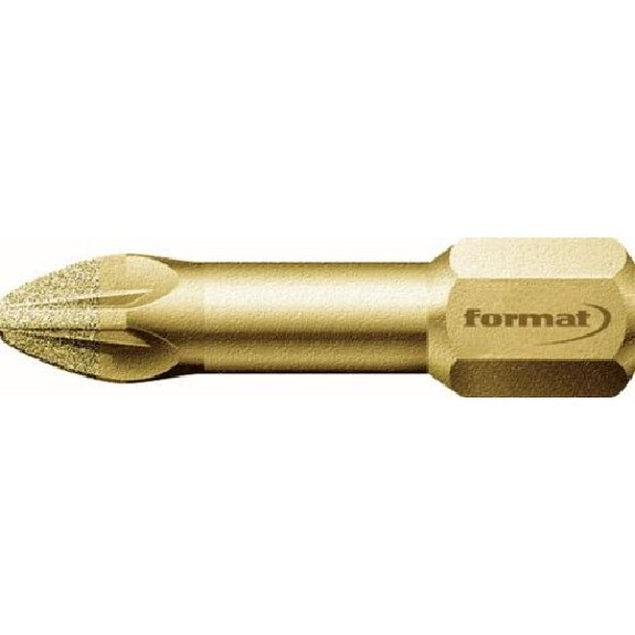 Format Embout 1/4" DIN 3126 C 6,3 PZ 2x 25mm Diam.-Lire la description