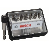 Schrauberbit-Set Robust Line M Extra-Hart, 12+1-teilig, 25 mm, PH, PZ, Torx, LS