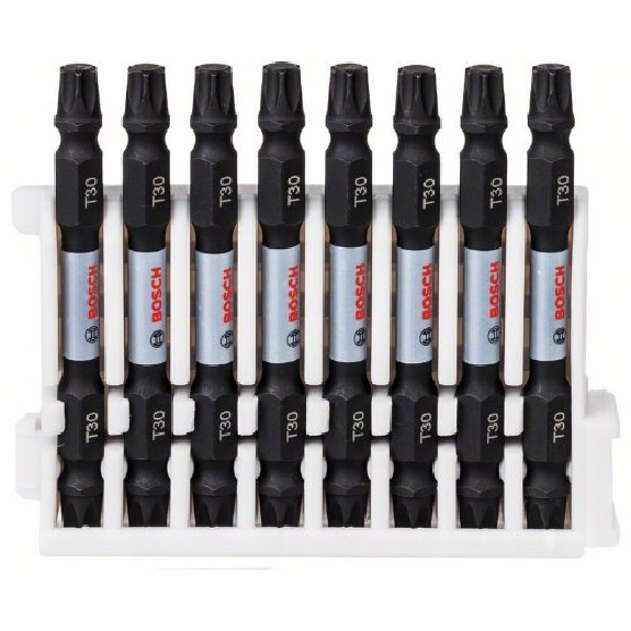 Doppelklingen Schrauberbit-Set Impact Control, 8-teilig, T30-T30, 65 mm-Beschreibung lesen