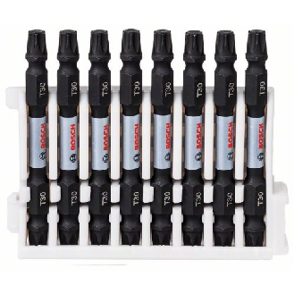 Doppelklingen Schrauberbit-Set Impact Control, 8-teilig, T30-T30, 65 mm-Beschreibung lesen