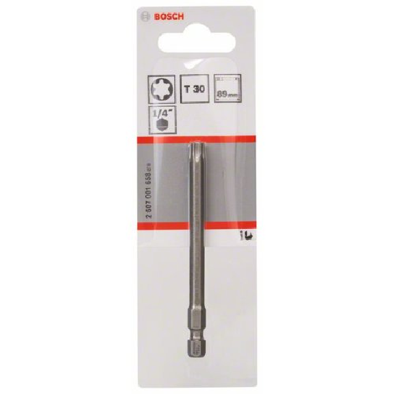 Schrauberbit Extra-Hart, T30, 89 mm, 1er-Pack-Beschreibung lesen