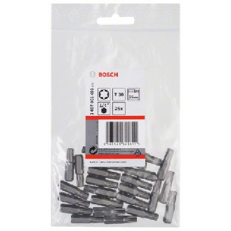 Schrauberbit Extra-Hart, T30, 25 mm, 25er-Pack-Beschreibung lesen