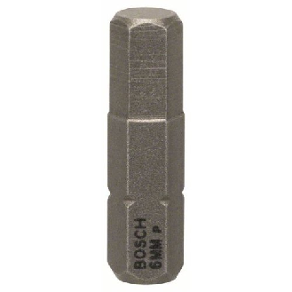 Schrauberbit Extra-Hart, HEX 6, 25 mm, 3er-Pack-Beschreibung lesen