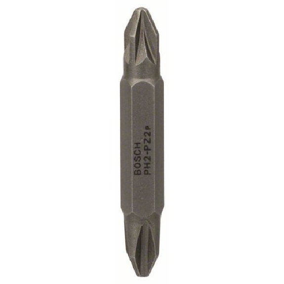 Doppelklingenbit, PH2, PZ2, 45 mm Doppelklingenbit, PH2, PZ2, 45 mm-Beschreibung lesen