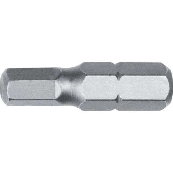 Bit zähhart 1/4" DIN3126 C6,3 Innensechskant 8x25mm 10er Pack Bit zähhart 1/4" DIN3126 C6,3 Innensechskant 8x25mm 10er Pack-Beschreibung lesen