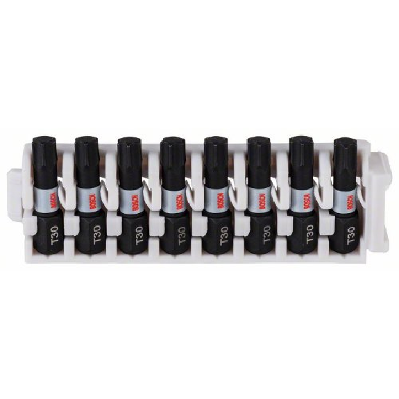 Impact Control Schrauberbitpack, 8-teilig, mit T30, 25 mm-Beschreibung lesen