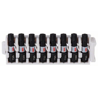 Impact Control Schrauberbitpack, 8-teilig, mit T30, 25 mm-Beschreibung lesen