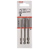 Schrauberbit-Set Extra-Hart, 3-teilig, T20, T25, T30, 89 mm Schrauberbit-Set Extra-Hart, 3-teilig, T20, T25, T30, 89 mm