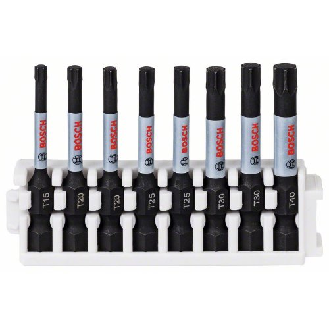 Schrauberbit-Set Impact Control, 8-teilig, T15-T40, 50 mm-Beschreibung lesen