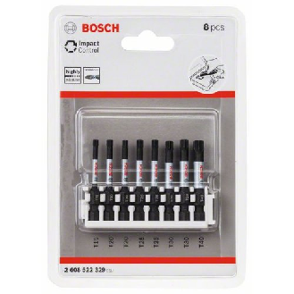 Schrauberbit-Set Impact Control, 8-teilig, T15-T40, 50 mm-Beschreibung lesen