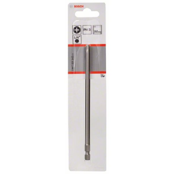 Schrauberbit Extra-Hart, PH 3, 152 mm, 1er-Pack-Beschreibung lesen