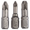 Schrauberbit-Set Extra-Hart (PZ), 3-teilig, PZ1, PZ2, PZ3, 25 mm