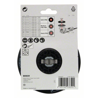 X-LOCK Stützteller 125 mm weich 125 mm, 12.500 U/min-Beschreibung lesen