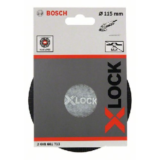 X-LOCK Stützteller 115 mm hart 115 mm, 13.300 U/min-Beschreibung lesen