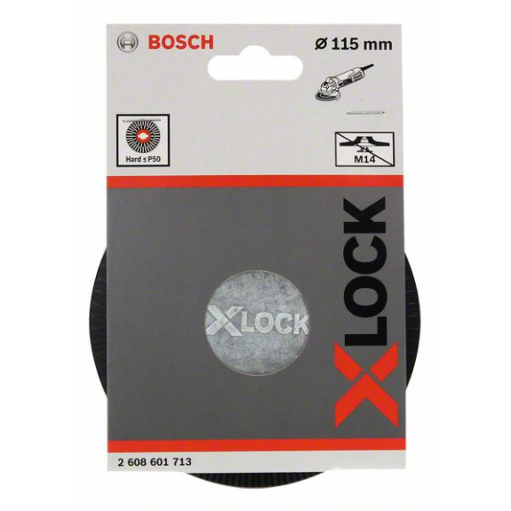 X-LOCK Stützteller 115 mm hart 115 mm, 13.300 U/min-Beschreibung lesen