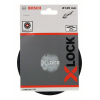 X-LOCK Stützteller 125 mm mittelhart 125 mm, 12.250 U/min