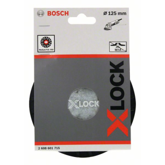 X-LOCK Stützteller 125 mm mittelhart 125 mm, 12.250 U/min-Beschreibung lesen