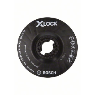 X-LOCK Stützteller 125 mm mittelhart 125 mm, 12.250 U/min-Beschreibung lesen