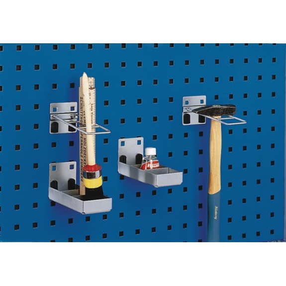 Kombihalter B55xT150 mm 2-tlg. 3 Aufnahmen Kombihalter B55xT150 mm 2-tlg. 3 Aufnahmen-Beschreibung lesen