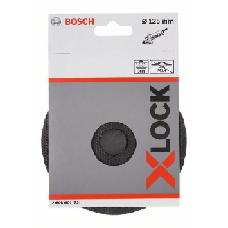 X-LOCK SCM Stützteller mit Mittelstift, 125 mm 125 mm, 12.250 U/min-Beschreibung lesen