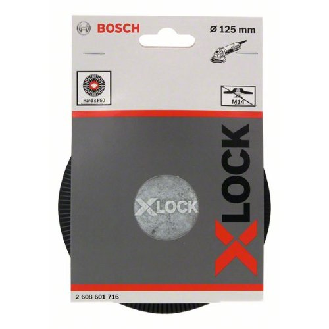X-LOCK Stützteller 125 mm hart 125 mm, 12.250 U/min-Beschreibung lesen