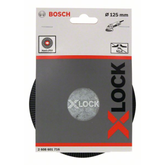 X-LOCK Stützteller 125 mm hart 125 mm, 12.250 U/min-Beschreibung lesen