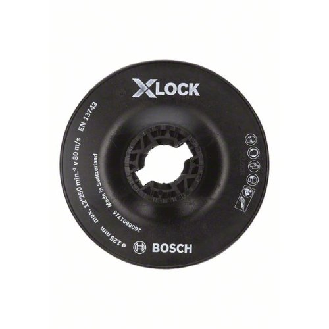 X-LOCK Stützteller 125 mm hart 125 mm, 12.250 U/min-Beschreibung lesen