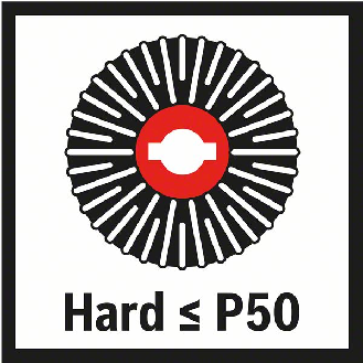 X-LOCK Stützteller 125 mm hart 125 mm, 12.250 U/min-Beschreibung lesen