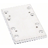Schleifplatte mit Kletthaftung, 80 x 130 mm