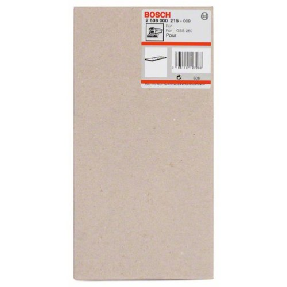 Schleifplatte 185 x 93 mm, für GSS 280 A, GSS 280 AE, ohne Kletthaftung Schleifplatte 185 x 93 mm, für GSS 280 A, GSS 280 AE, ohne Kletthaftung-Beschreibung lesen