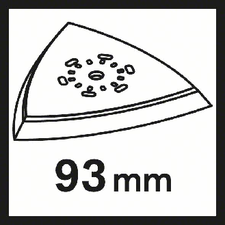 Schleifplatte Starlock AVI 93 G, 93 mm, DIY-Beschreibung lesen