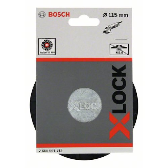X-LOCK Stützteller 115 mm mittelhart 115 mm, 13.300 U/min-Beschreibung lesen