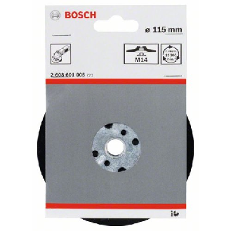 Stützteller Standard, M14, 115 mm 115 mm, 13 300 U/min-Beschreibung lesen