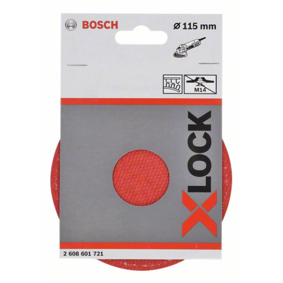 X-LOCK Stützteller 115 mm, Klettverschluss 115 mm, 13.300 U/min X-LOCK Stützteller 115 mm, Klettverschluss 115 mm, 13.300 U/min-Beschreibung lesen