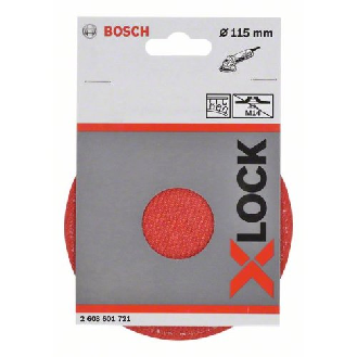X-LOCK Stützteller 115 mm, Klettverschluss 115 mm, 13.300 U/min-Beschreibung lesen