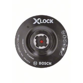 X-LOCK Stützteller 115 mm, Klettverschluss 115 mm, 13.300 U/min-Beschreibung lesen