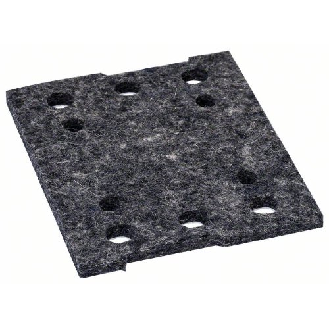 Schleifplatte, 110 x 100 mm, mit Filz-Beschreibung lesen