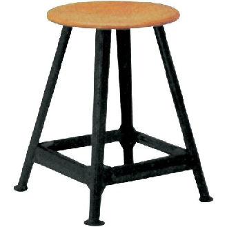 Bandstahl-Hocker 4 Beine, H600 mm-Beschreibung lesen