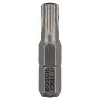 Security-Torx-Schrauberbit Extra-Hart, T30H, 25 mm, 2er-Pack-Beschreibung lesen