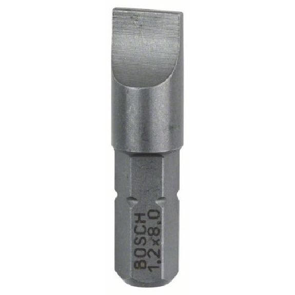 Schrauberbit Extra-Hart, S 1,2 x 8,0, 25 mm, paquet de 3-Leggi tutto