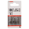 Schrauberbit Extra-Hart, S 0,5 x 4,0, 25 mm, 3er-Pack
