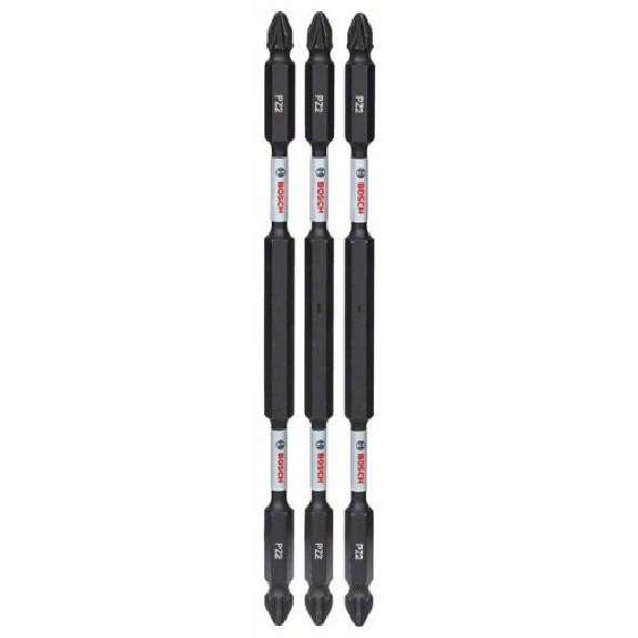 Doppelklingen Schrauberbit-Set Impact Control, 3-teilig, PZ2-PZ2, 150 mm-Beschreibung lesen