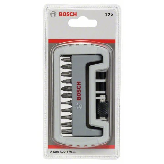 Schrauberbit-Set Extra-Hart, 11-teilig, PH, PZ, T, 25 mm, Bithalter-Beschreibung lesen